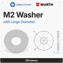 CNC Kitchen Unterlegscheiben großer Durchmesser...