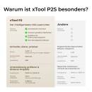 xTool P2S 55W Desktop CO2 Laser Cutter