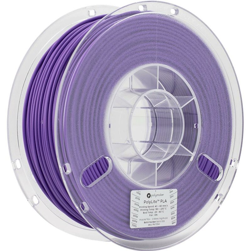 Polymaker PolyLite PLA Violett 2,85 mm 1.000 g