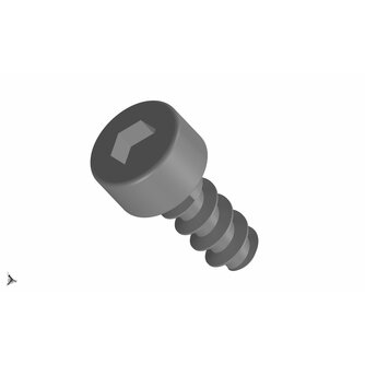 Ultimaker Thread-Forming Screw M2.5x6 S5 AM