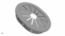 Ultimaker Grommet Oval S5 MS