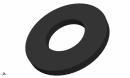 Ultimaker Nylon Washer M4 S3