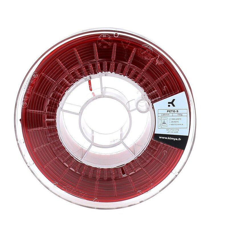 Kimya PETG-S Rot Transluzent 2,85 mm 2.200 g