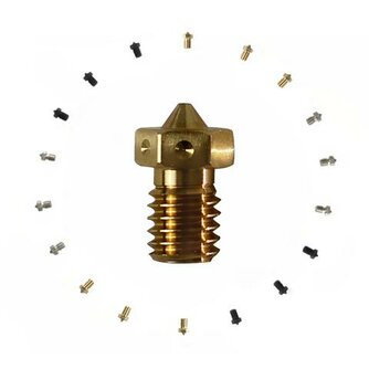 E3D Brass V6 Nozzle 1,75 mm 0,4 mm