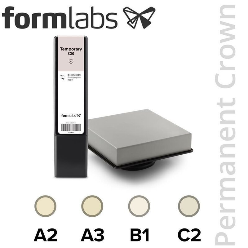 Formlabs RESIN Permanent Crown B1