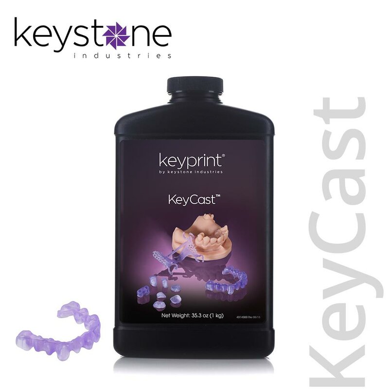 Keystone KeyPrint KeyCast Resin