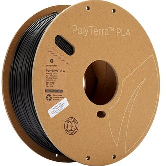 Polymaker PolyTerra PLA Schwarz 1.75 1.000 g