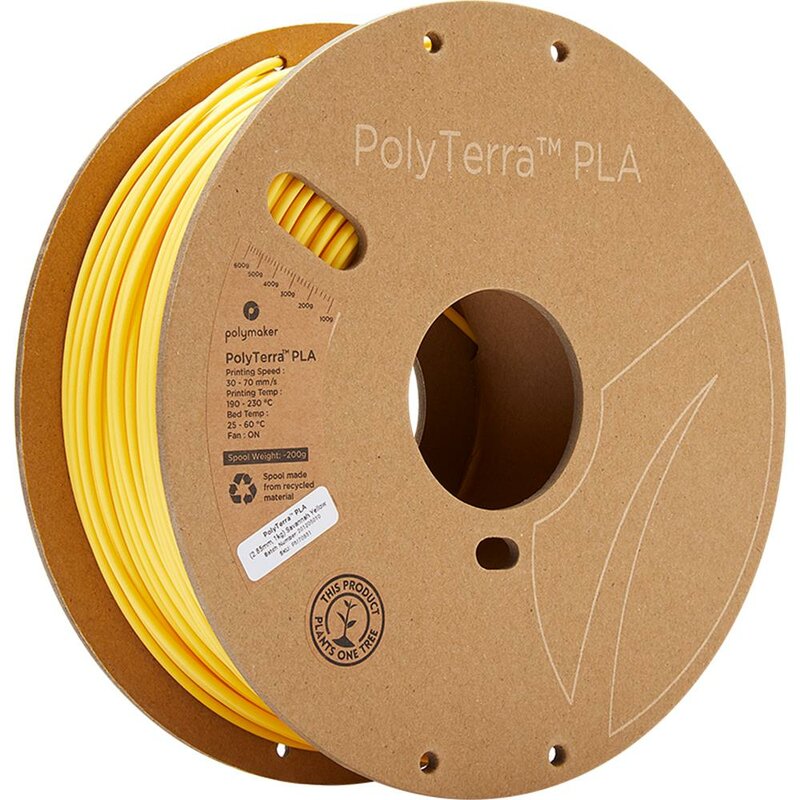 Polymaker PolyTerra PLA Gelb 2.85 1.000 g