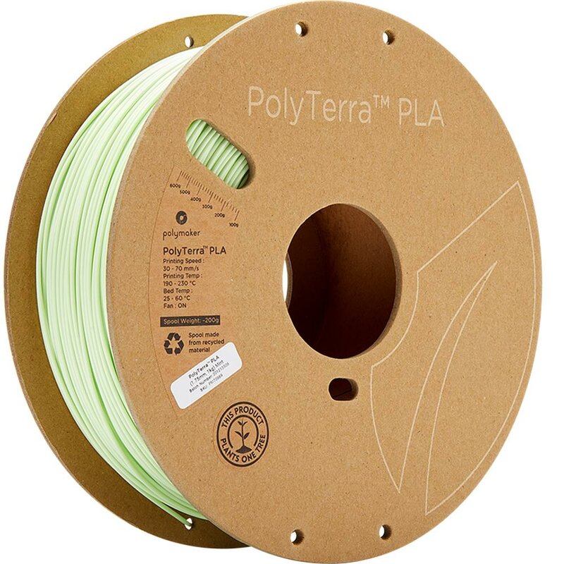 Polymaker PolyTerra PLA Mint 1.75 1.000 g