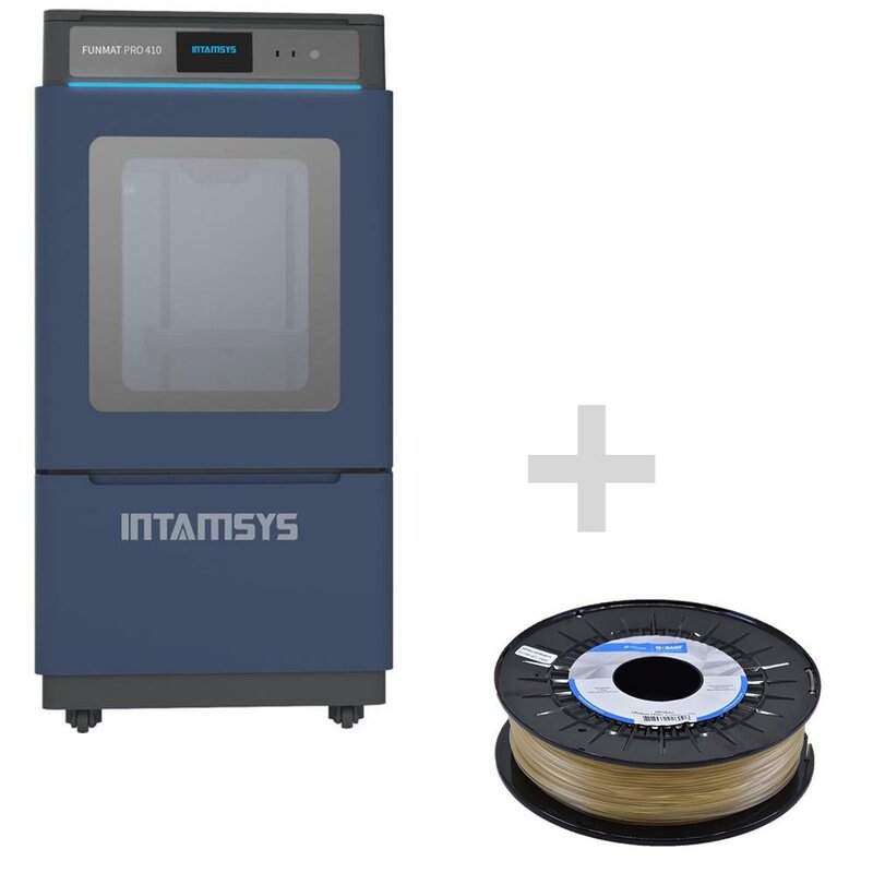 INTAMSYS FUNMAT PRO 410 3D-Drucker + BASF Ultrafuse PPSU Filament Bundle