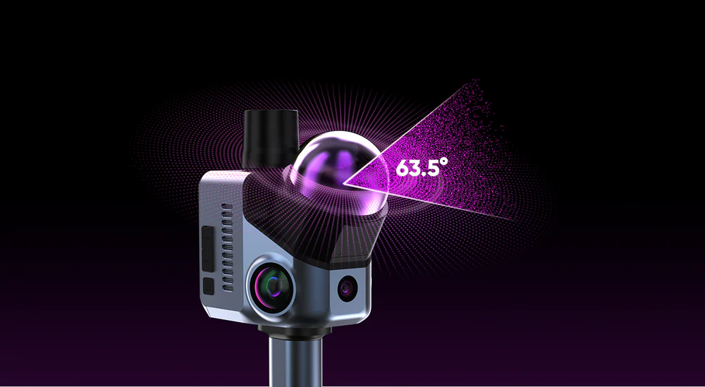 3DMakerpro Hawk LiDAR Scanner 360° Scanwinkel