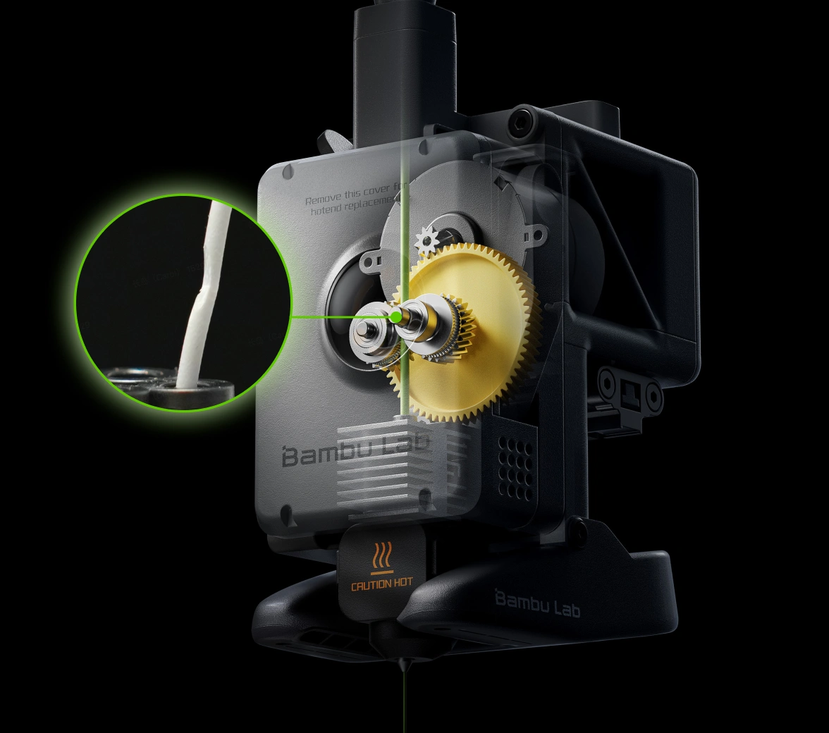 Bambu Lab A2L automatische Flussdynamikkalibrierung für präzise Extrusion