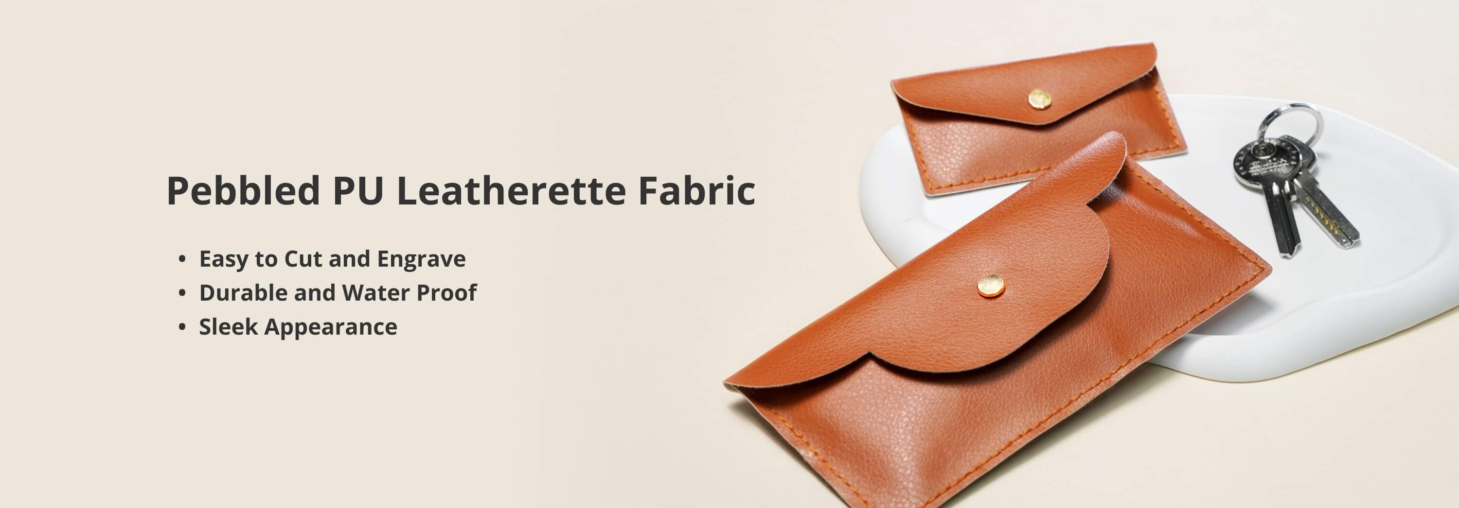 PU Leatherette Banner - Struktur und Anwendung