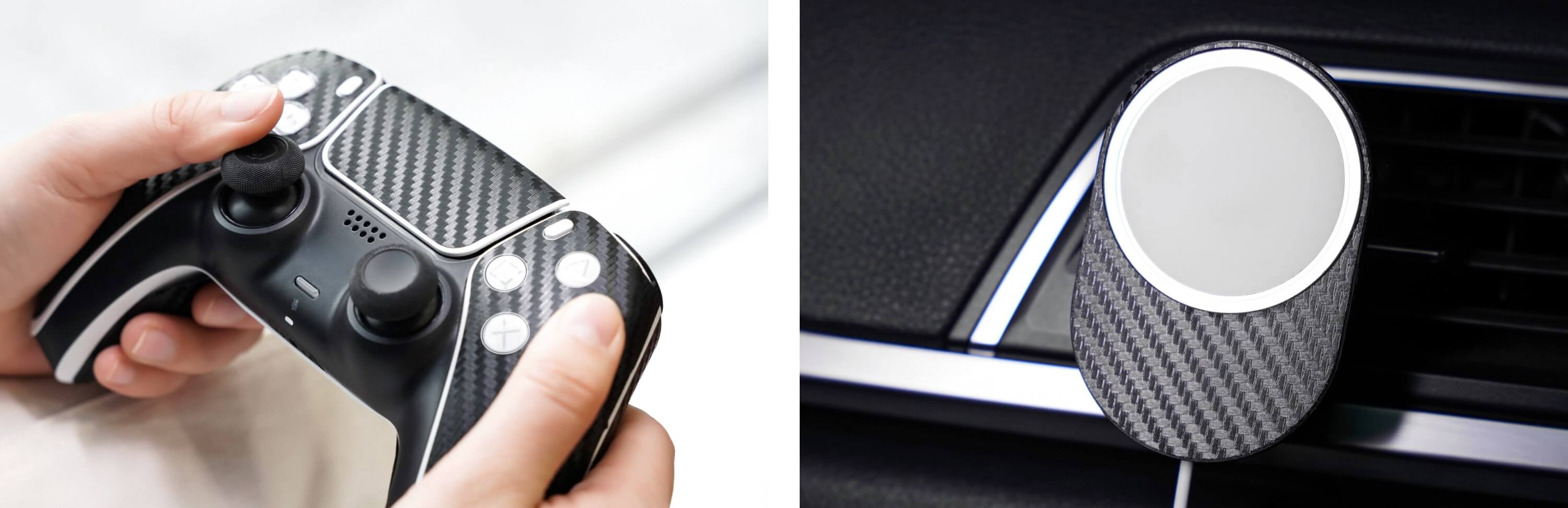 Carbon Vinyl Detailstruktur