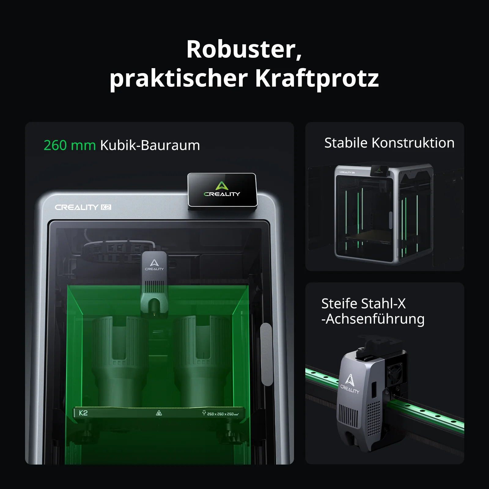 Aluminiumrahmen des K2 Combo