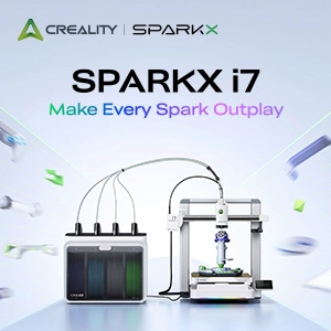 SPARKX i7 Color Combo 3D-Drucker mit CFS Lite und mehrfarbigem Filamentsystem