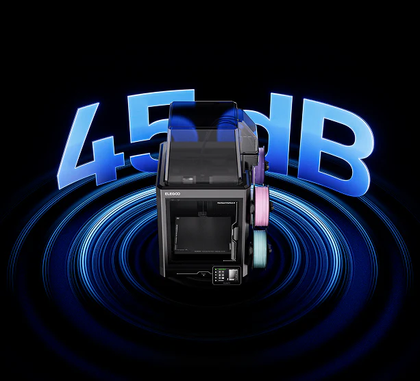 Leiser Betrieb bis 45 dB