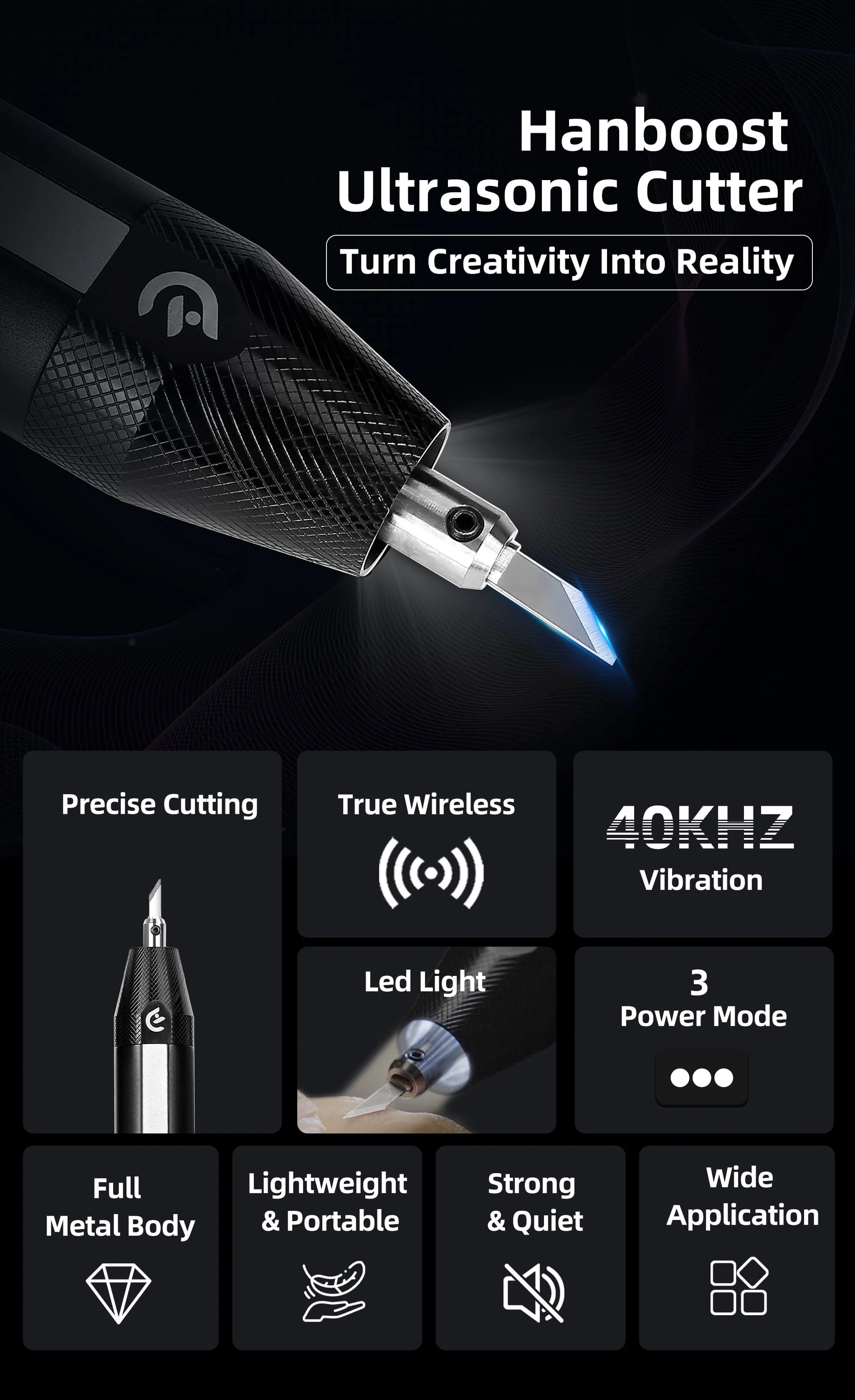 Hanboost Ultrasonic Cutter C1
