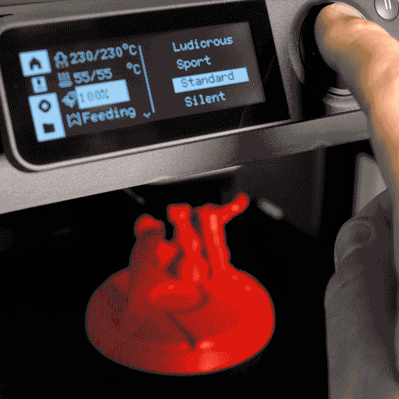 Polymaker PolySonic PLA - Filamentspule High-Speed-PLA