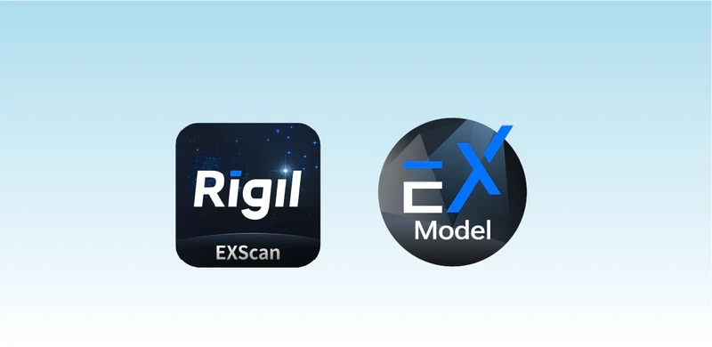 Scan-to-Design Workflow mit EXScan Rigil und EXModel für den EinScan Rigil Lite