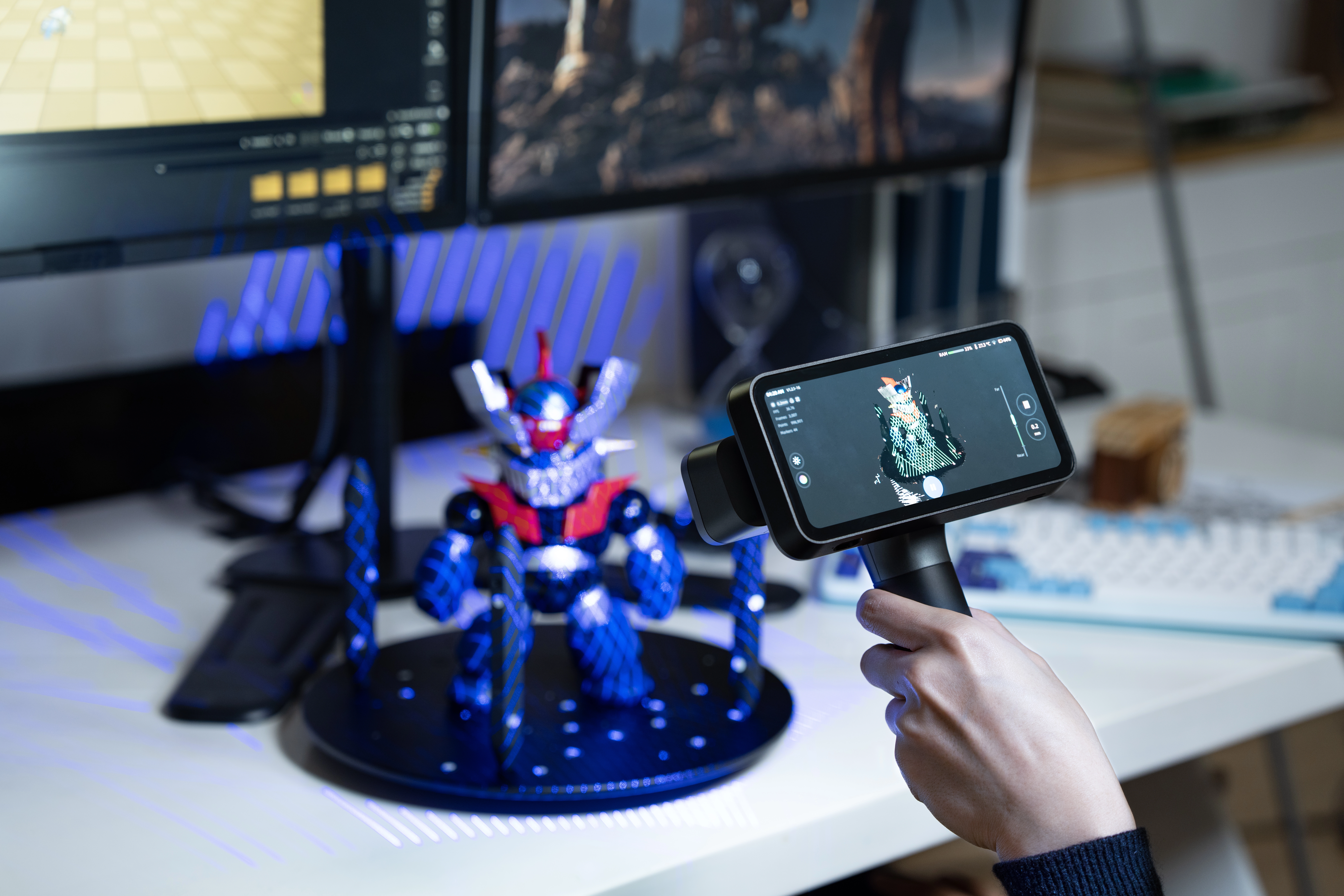 3D-Scan für 3D-Druck und Personal Manufacturing mit dem EinScan Rigil Lite