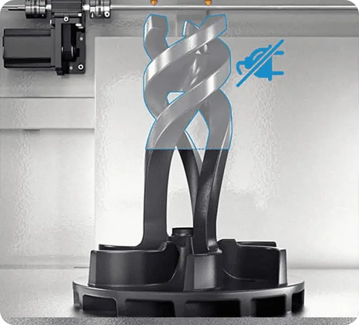 CreatBot D400 HS zuverlässige Funktionen für lange Druckjobs