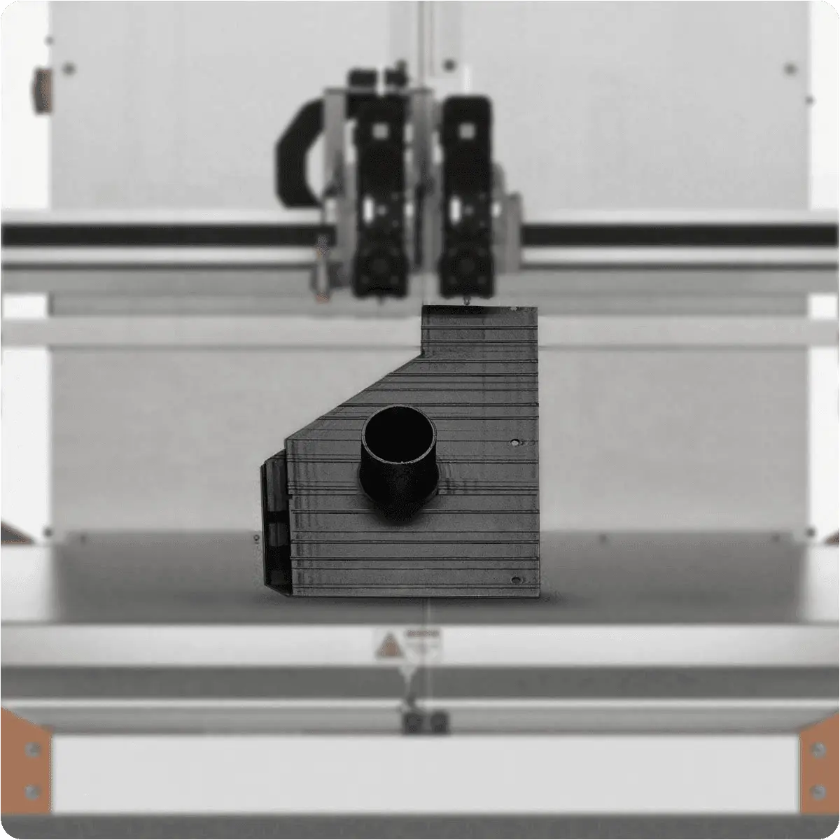 CreatBot D400 HS intelligenter Heizalgorithmus zur Kompensation thermischer Verformung