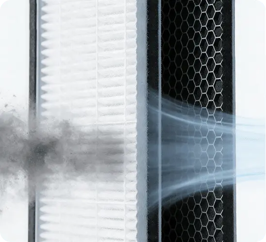 CreatBot D400 HS Luftfiltersystem mit HEPA- und Aktivkohlefilter