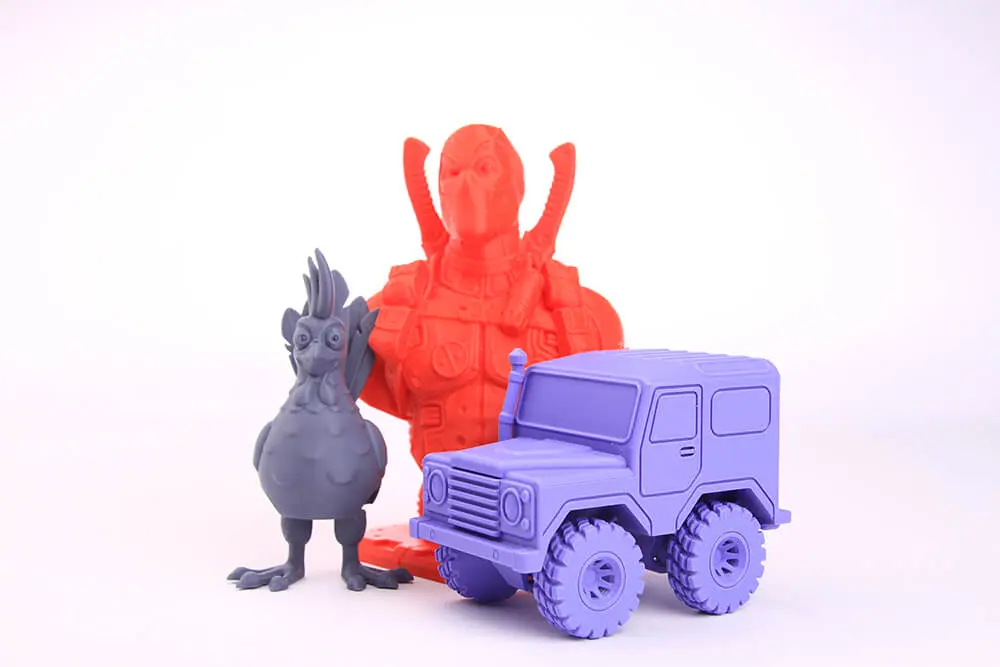 3D-gedrucktes Modell aus eSun PLA-Basic Filament mit sauberer Oberfläche