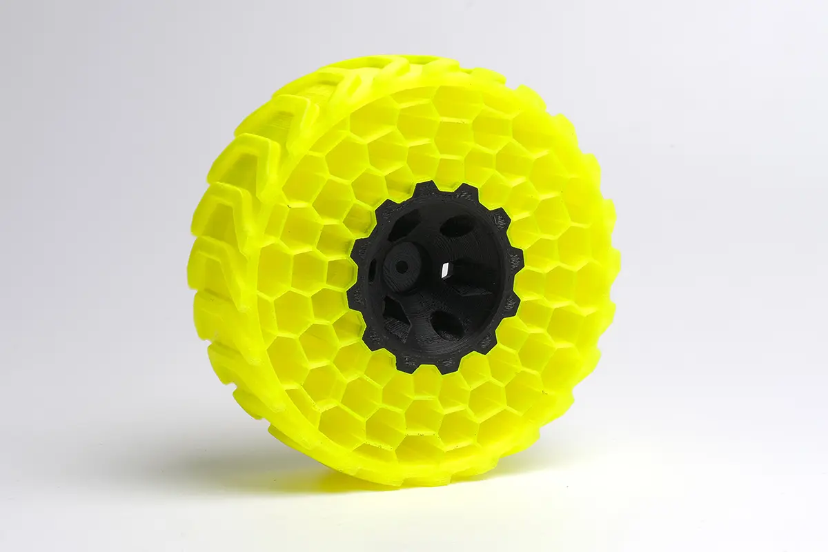 Flexibles 3D-Druck-Bauteil aus eSun TPU 95A Filament
